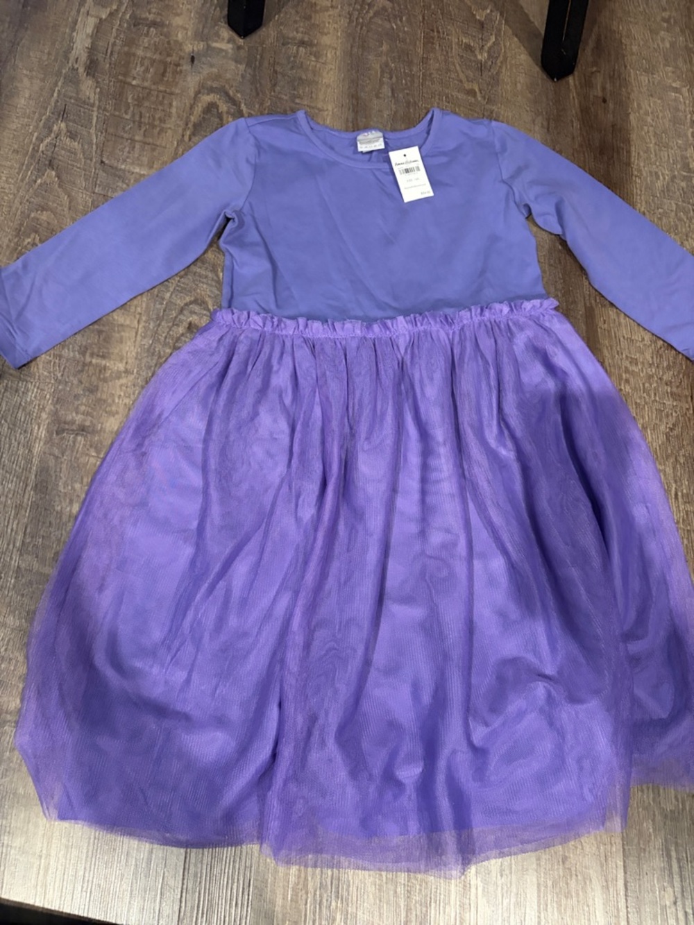 NWT Hanna Andersson Girls' Purple Tulle Dress - Size 140